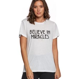Spiritual Gangster Believe in Miracles Rec Tee
